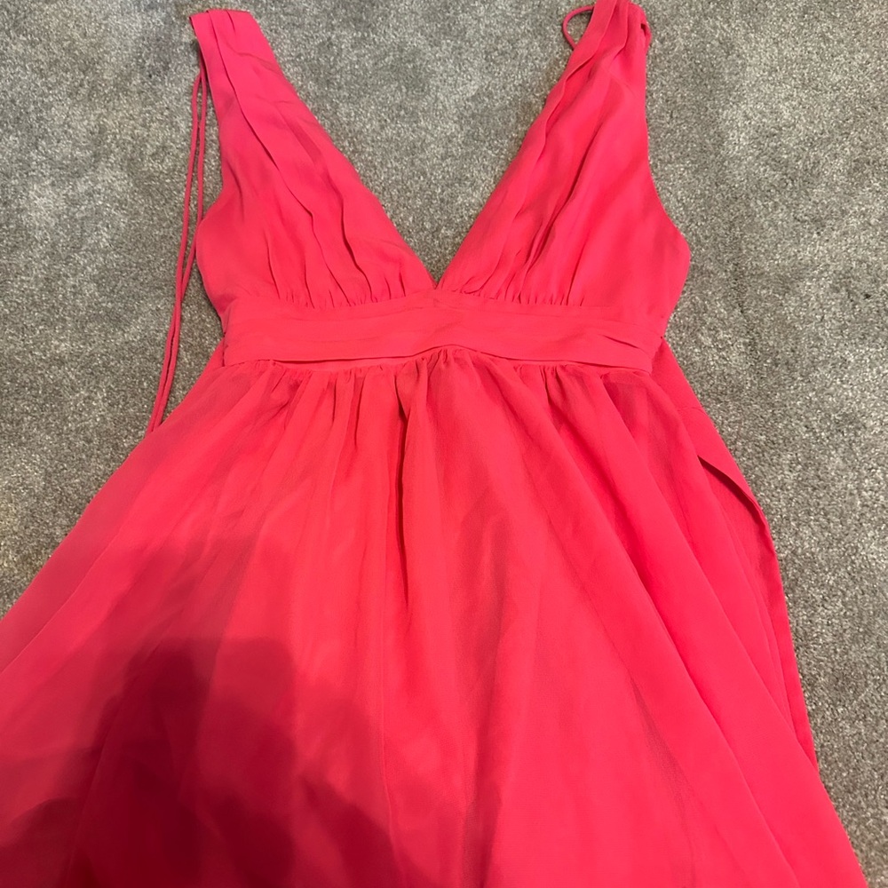 Lucy in the Sky Red Mini Dress